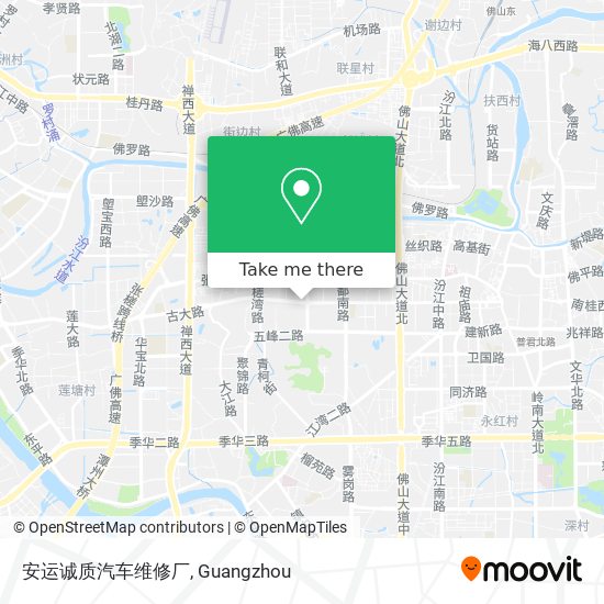 安运诚质汽车维修厂 map