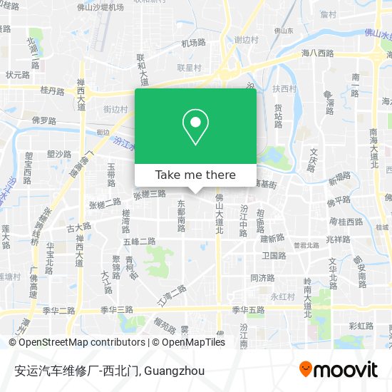 安运汽车维修厂-西北门 map