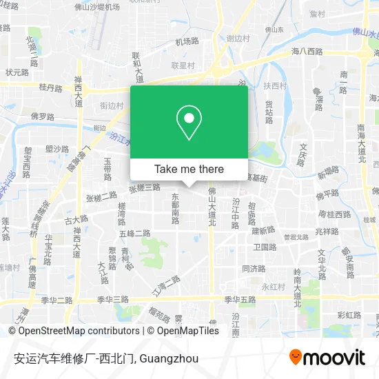 安运汽车维修厂-西北门 map