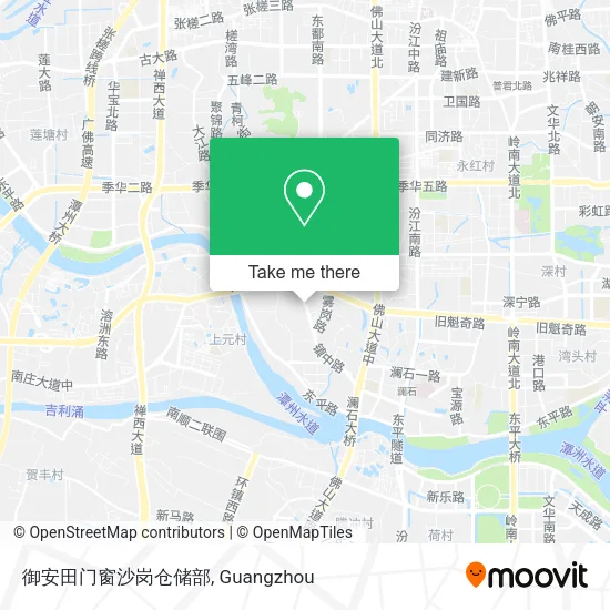 御安田门窗沙岗仓储部 map