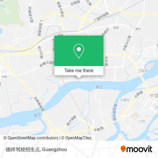 德祥驾校招生点 map