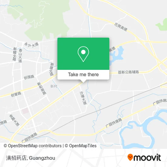 满招药店 map