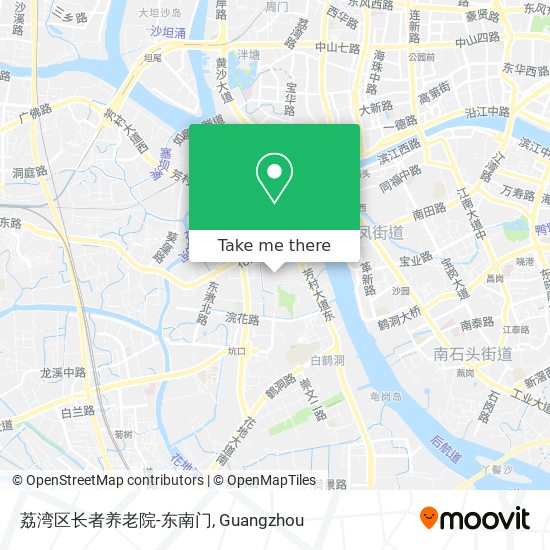 荔湾区长者养老院-东南门 map