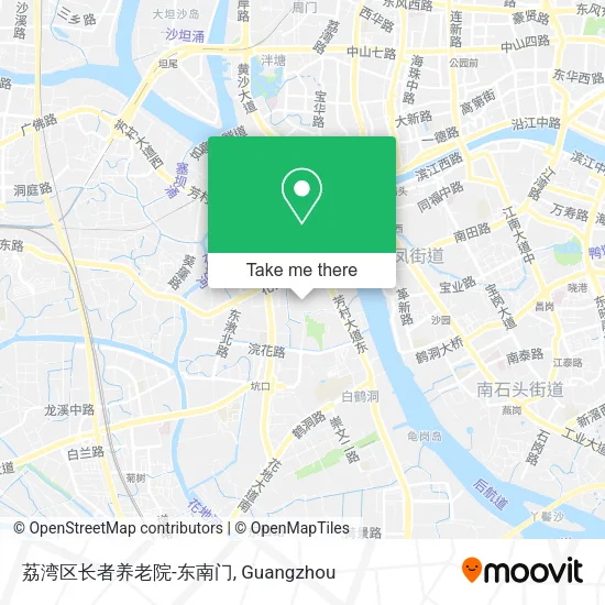 荔湾区长者养老院-东南门 map