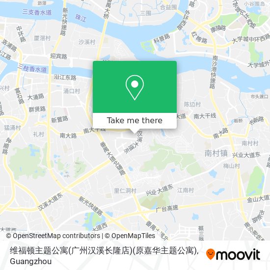 维福顿主题公寓(广州汉溪长隆店)(原嘉华主题公寓) map