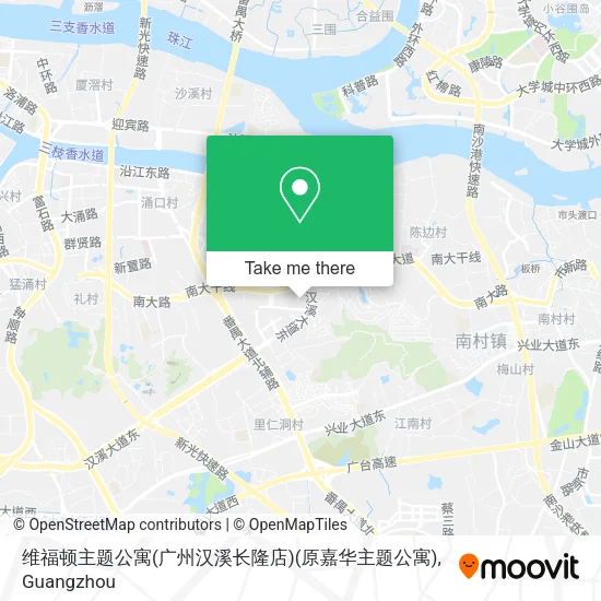 维福顿主题公寓(广州汉溪长隆店)(原嘉华主题公寓) map