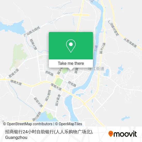 招商银行24小时自助银行(人人乐购物广场北) map