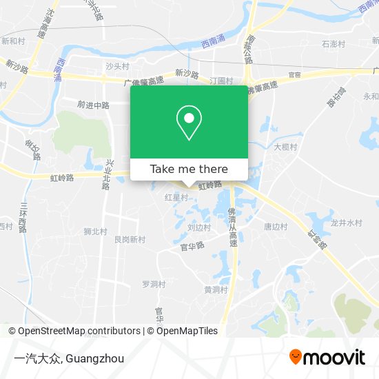 一汽大众 map