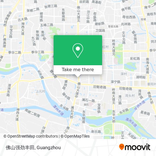 佛山强劲丰田 map