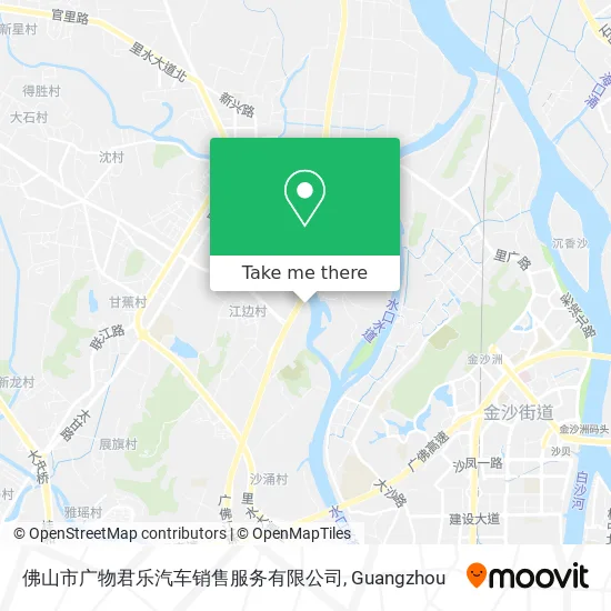 佛山市广物君乐汽车销售服务有限公司 map