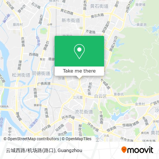 云城西路/机场路(路口) map