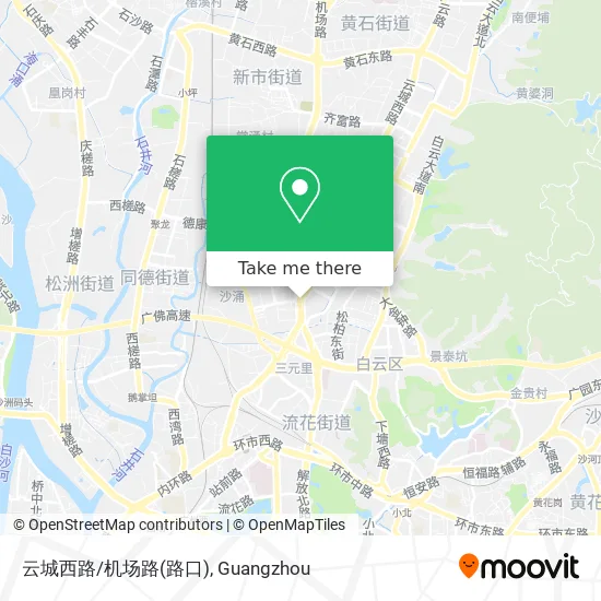 云城西路/机场路(路口) map