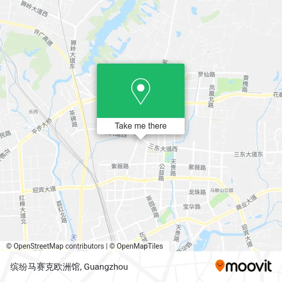 缤纷马赛克欧洲馆 map