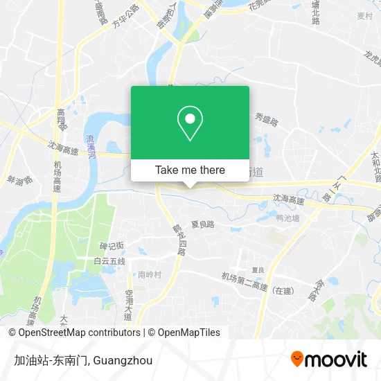 加油站-东南门 map