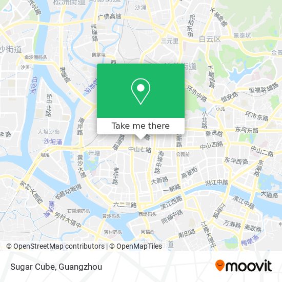 Sugar Cube map