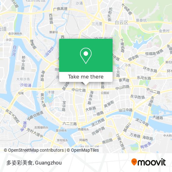 多姿彩美食 map