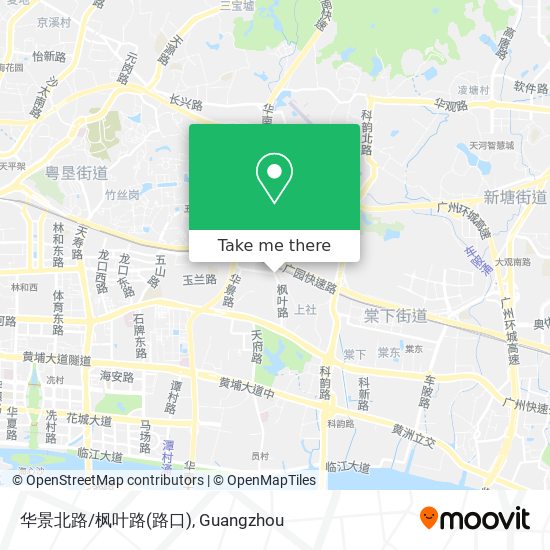 华景北路/枫叶路(路口) map