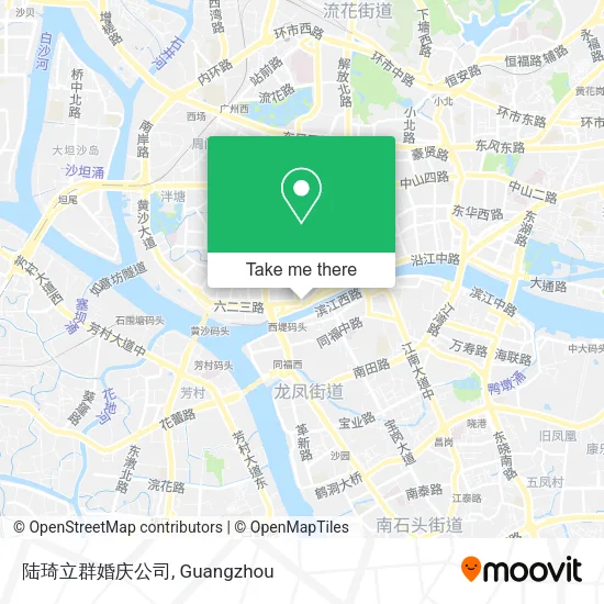 陆琦立群婚庆公司 map