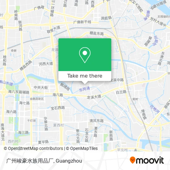 广州峻豪水族用品厂 map