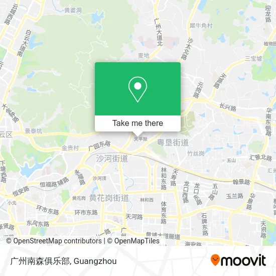 广州南森俱乐部 map