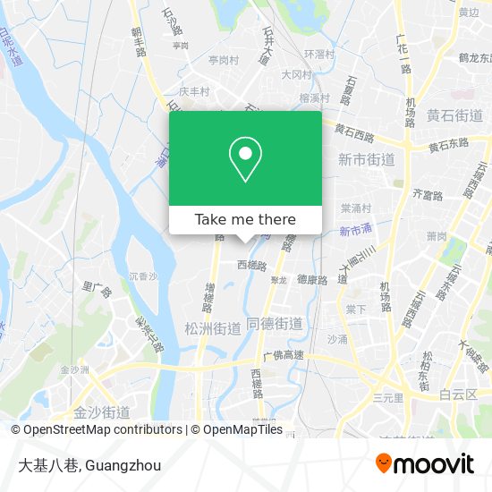 大基八巷 map