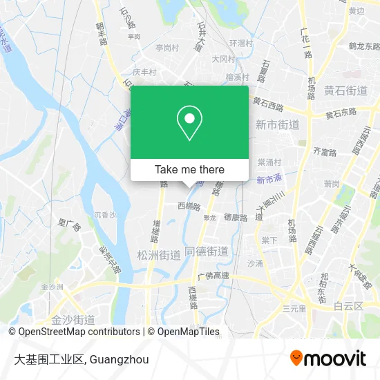 大基围工业区 map