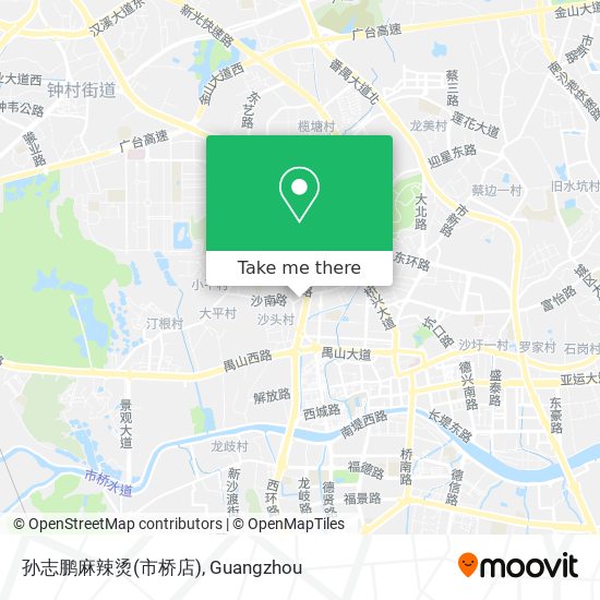 孙志鹏麻辣烫(市桥店) map