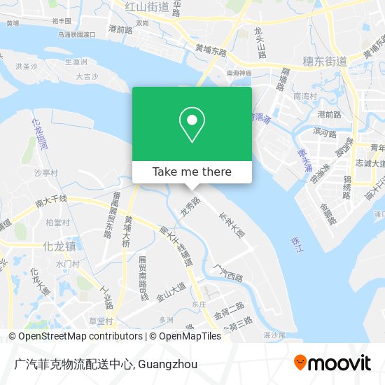 广汽菲克物流配送中心 map
