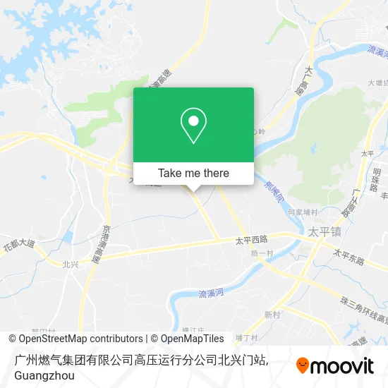 广州燃气集团有限公司高压运行分公司北兴门站 map