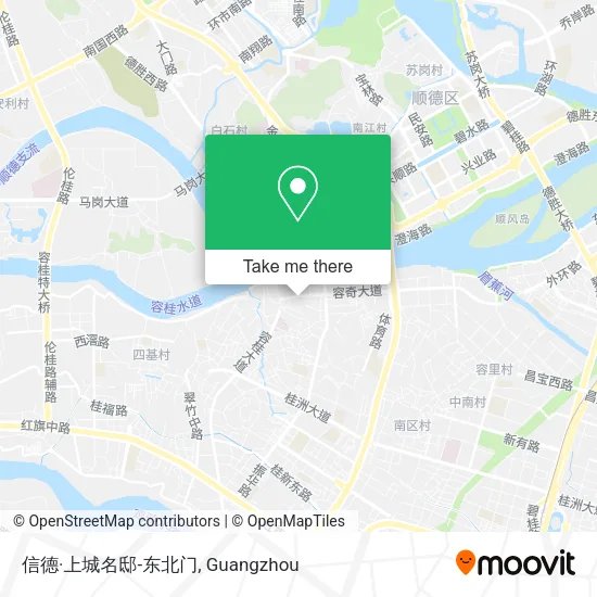 信德·上城名邸-东北门 map