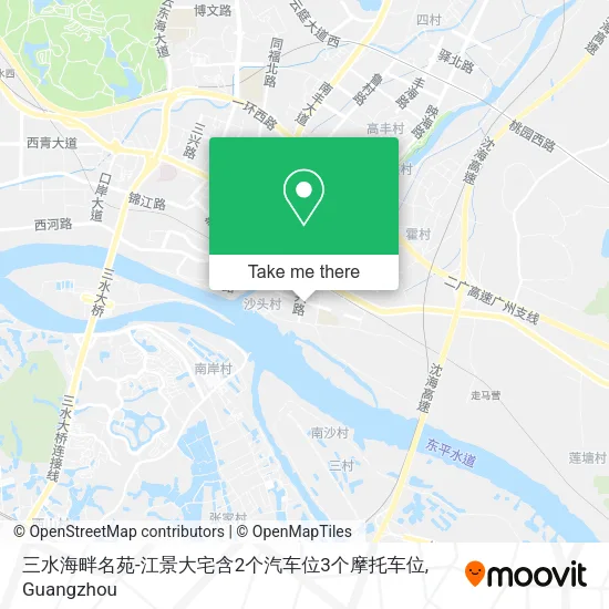 三水海畔名苑-江景大宅含2个汽车位3个摩托车位 map