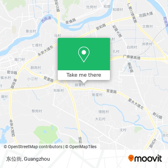 东位街 map