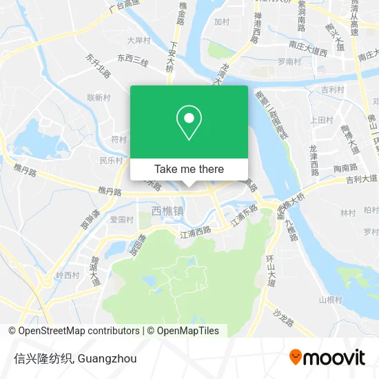 信兴隆纺织 map