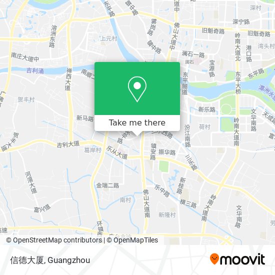 信德大厦 map