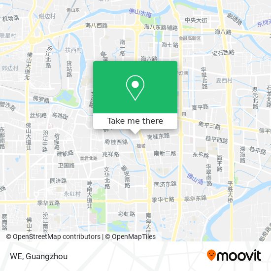 WE map