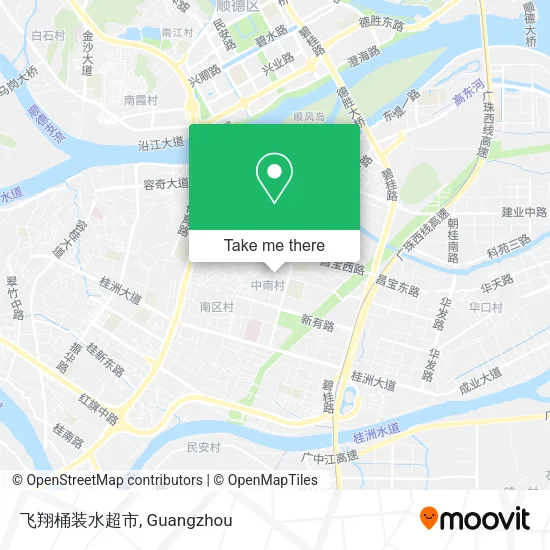 飞翔桶装水超市 map