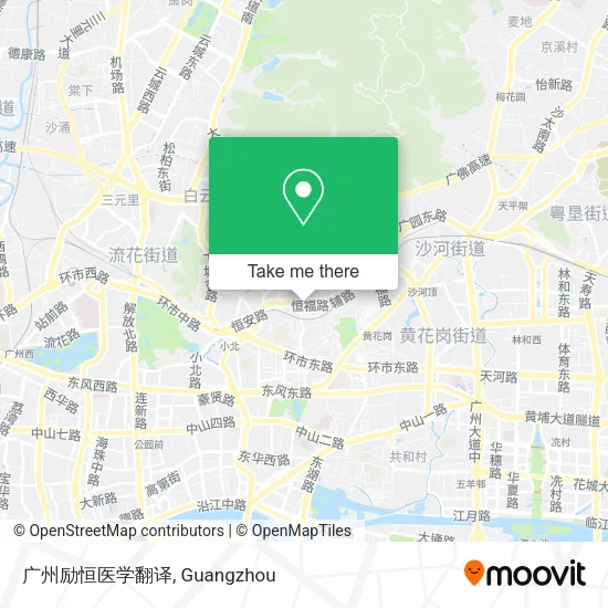 广州励恒医学翻译 map