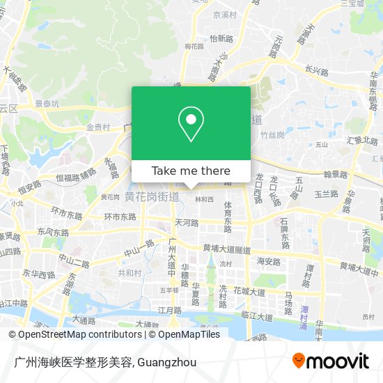 广州海峡医学整形美容 map