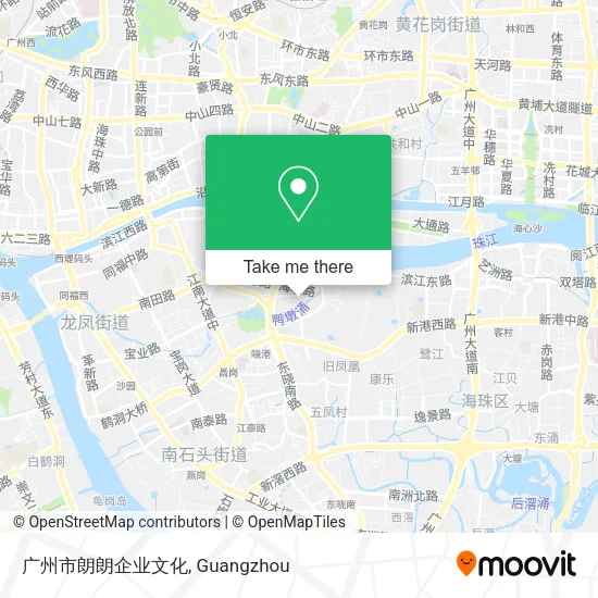 广州市朗朗企业文化 map