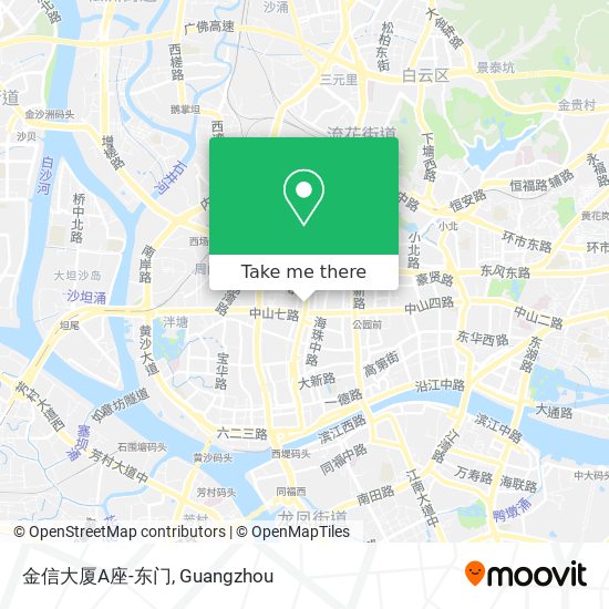 金信大厦A座-东门 map