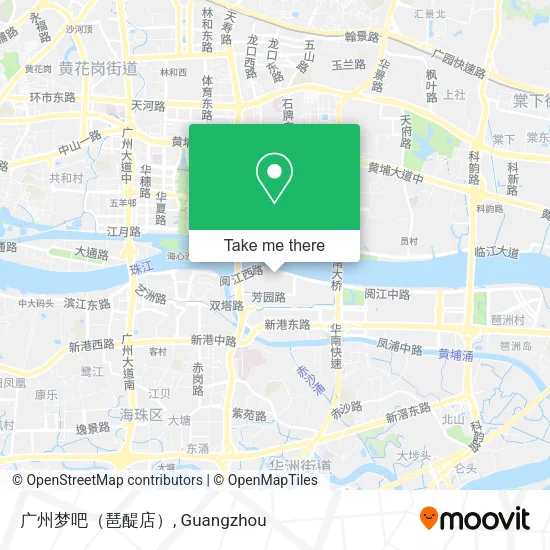 广州梦吧（琶醍店） map