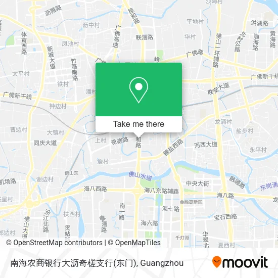 南海农商银行大沥奇槎支行(东门) map
