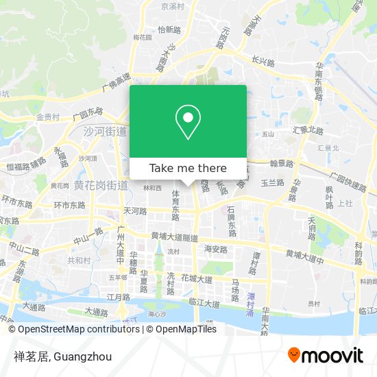 禅茗居 map