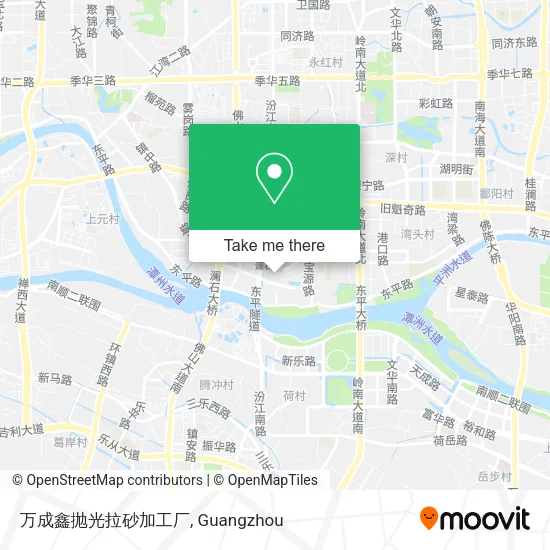 万成鑫抛光拉砂加工厂 map