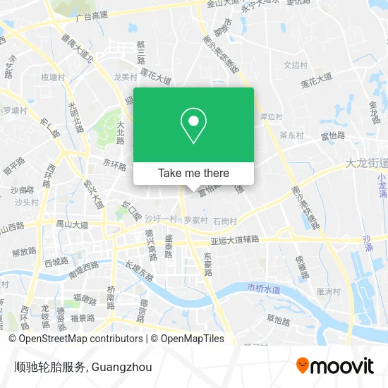 顺驰轮胎服务 map