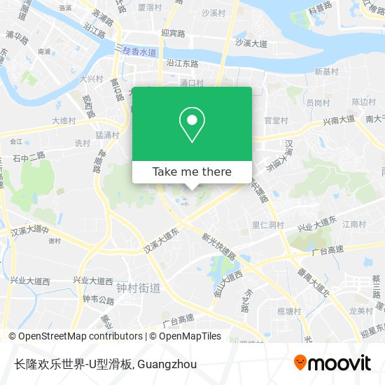 长隆欢乐世界-U型滑板 map