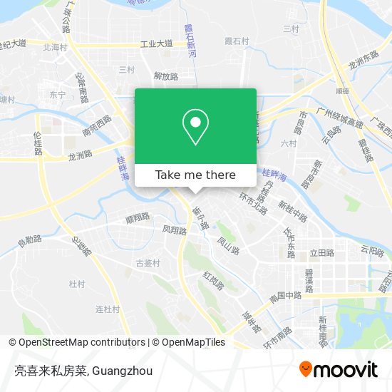 亮喜来私房菜 map