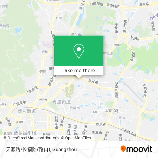 天源路/长福路(路口) map