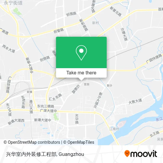 兴华室内外装修工程部 map