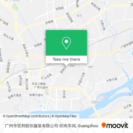 广州市世邦纺织服装有限公司-织布车间 map